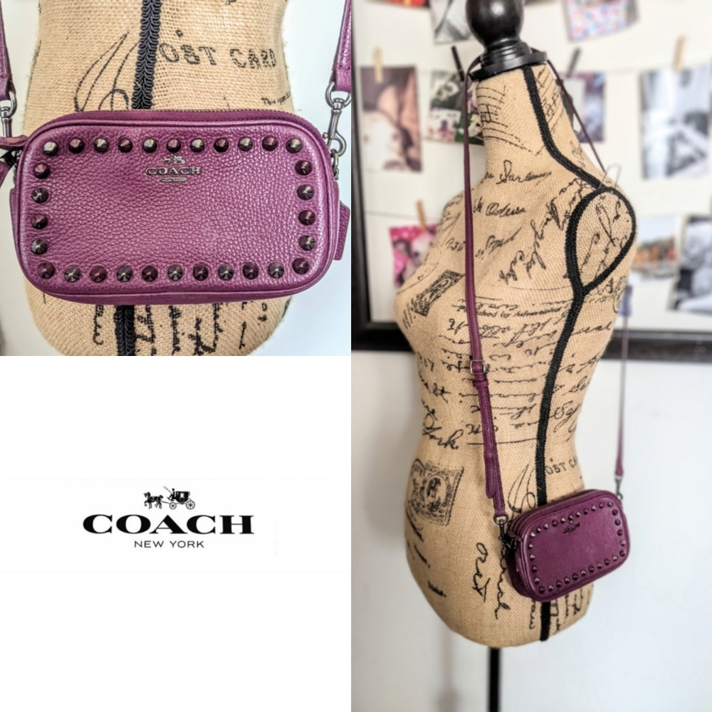 Studded Plum Crossbody | Coach